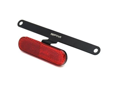 SEPTAR MOTO motard CATARIFRANGENTE CATADIOTTRO per porta targa UNIVERSALE