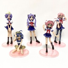 Lucky Star figure C-MODEL Type A Konata Miyuki Kagami Tsukasa Yutaka Set of 5