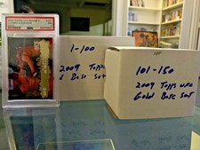 2009 Topps UFC Round 2 Gold Base Complete Set w/ Jon Jones PSA 7