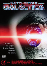 BATTLESTAR GALACTICA (THE MINI SERIES) - ULTRA RARE DVD (NEW & SEALED)