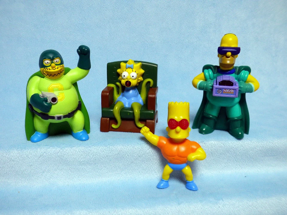 Simpsons Figuren Burger King Figuren 2011 Halloween Treehouse of Horror Homer - Bild 1 von 2