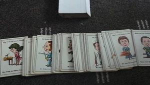 Vintage VERY OLD RARE 40 CARDS HAPPY FAMILIES PLAYING CARDS - Picture 1 of 1