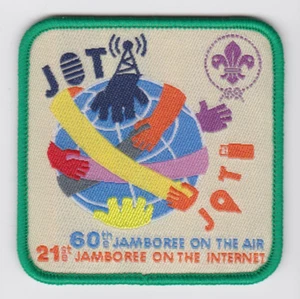 2017 Jamboree On The Air & Internet - UK BRITISH SCOUTS JOTA / JOTI SCOUT Patch - Picture 1 of 2