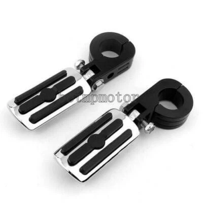 1-1/4" descanso para pés de estrada para Harley-Davidson Heritage Softail Classic FLSTC - Imagem 1 de 4