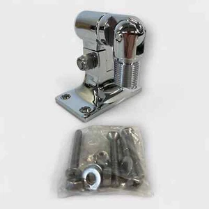 D. Lilly 205 Heavy-Duty Chrome Brass Swivel Antenna Mount (1"-14 Thread) **New** - Picture 1 of 7