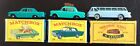 Matchbox Lot X3 Mint In Box #33 Ford Zephyr #56 Fiat 56 #40 Long Distance Coach