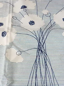 Funda de almohada estándar vintage similar a la mezcla de algodón floral azul Burlington Vera - Imagen 1 de 12