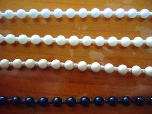 VERTICAL ROLLER ROMAN BLINDS PLASTIC CONTROL CHAIN 2.25m CONTINUES LOOP REG POST - Picture 1 of 5