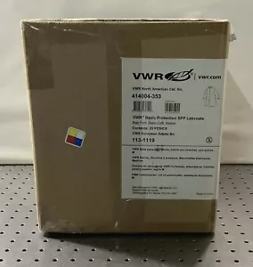 VWR Basic Protection Lab Cappotti SPP Snap Anteriore Elasticizzato Polsini Medium 414004-353 - Foto 1 di 1