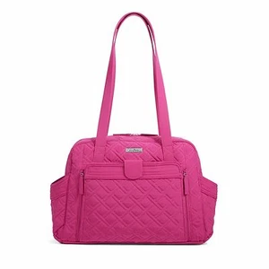 Vera Bradley Stroll Around Baby Bag Fuchsia Pink Infant Girl Diaper Bag NEW - Picture 1 of 5
