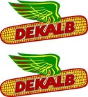 2 DEKALB Decals 6"  FREE SHIPPING