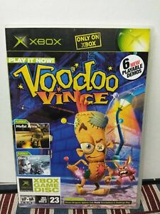 OCT 2003 OFFICIAL XBOX DEMO DISC #23 VOODOO VINCE / DINO CRISIS 3 / METAL ARMS