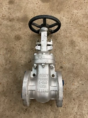 Bonney Forge 4” 150 # Steel Flanged Gate Valve Fig 1-11-RFLE - Image 1 of 4