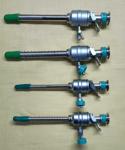 4pc Laparoscopic Trocar Cannula 5mm/10mmx100mm Endoscopy Surgical Instruments - Picture 1 of 9