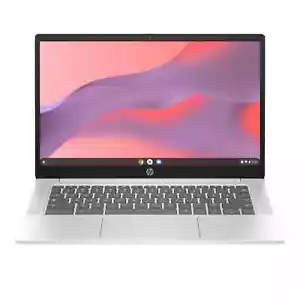 HP Chromebook 14" Intel N100 4GB/64GB Silver 14a-nf0007TU - Picture 1 of 6