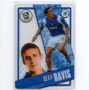 SEAN DAVIS 2006-07 Topps I-Card Soccer Acetate Card PORTSMOUTH #68 PSA - Picture 1 of 2