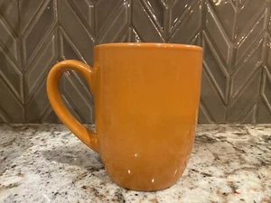 Royal Norfolk Tangerine Orange 4" x 3" Coffee  Tea Mugs Cup  - Picture 1 of 3