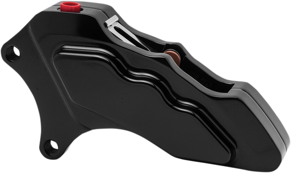 Pinza lateral izquierda HHI Hawg Halters 6 pistones negra Harley Big Twin 13" 00-20 Foto 1 de 1