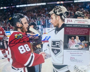 MVP Patrick Kane SIGNED Chicago BlackHawks 8X10 PHOTOGRAPH JSA COA AF61462 - Picture 1 of 2