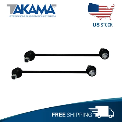 Pair Front Sway Bar End Link for Mitsubishi Lancer 08-17 Eclipse Cross Outlander - Image 1 of 4