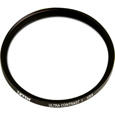 Tiffen 77UC1  77mm Ultra Contrast 1 Filter Useful for Uniform Contrast Reduction - Image 1 of 4