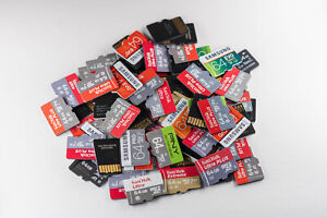 Used Micro SD Card - Various Capacity, Choose from 8GB, 16GB, 32GB, or 64GB