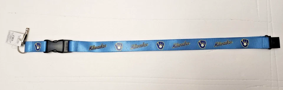 Milwaukee Brewers MLB Detachable Breakaway Lanyard - Image 1 of 1