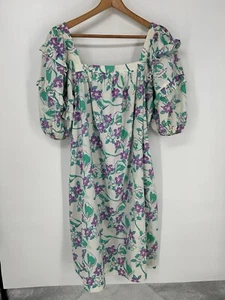 Vestido vintage Lilly Pulitzer para mujer 16 floral fuera del hombro “The Lilly” años 60 - Imagen 1 de 10
