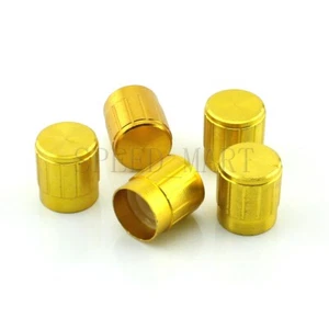 5 perno de aleación de aluminio 15*17 mm interruptor giratorio potenciómetro control de volumen dorado - Imagen 1 de 4