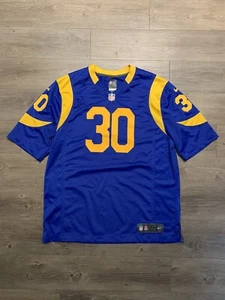 Nike On Field Dri-Fit Los Angeles Rams Jersey #30 Todd Gurley II Mens XL NFL - Picture 1 of 8