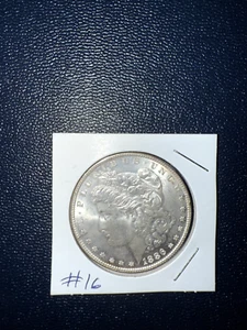 1886 Morgan Silver Dollar Uncirculated BU Coin - Picture 1 of 3