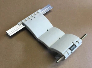 77mm Curtain Roller Door Locking Strap 3 Segment Catch Bracket Hinge Shutter - Picture 1 of 6