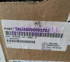 1 Stück ACS550-U1-059A-4 ABB Frequenzumrichter Brandneu Fedex oder DHL - Bild 1 von 1