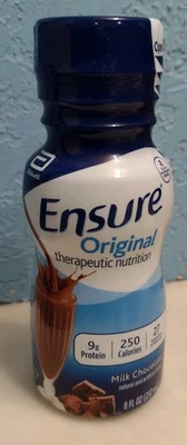 Ensure Original Nutrición Terapéutica - Chocolate con Leche 9G Proteína 8Oz Paquete De 23 Foto 1 de 4