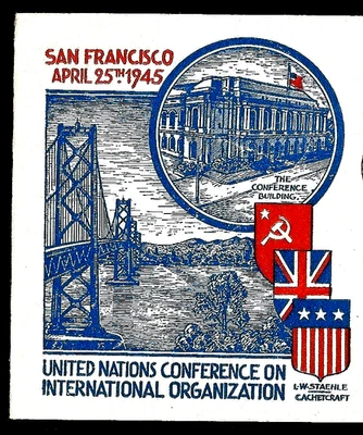 🚩Stamp #928 5c United Nations Conference - Cachet Craft/Staehle FDC - Image 1 of 3