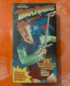 SEALED The Original Buck Rogers 12 Episode Serial VHS 2-Tape Set Buster Crabbe - Bild 1 von 4