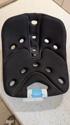 Asiento de postura BackJoy SitSmart alivio del dolor de espalda baja negro, excelente estado, usado Foto 1 de 2