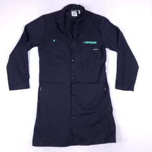 Workrite Westex FR Navy Lab Coat Small Regular Flame Resistant 12.4 ATPV PPE - Picture 1 of 9
