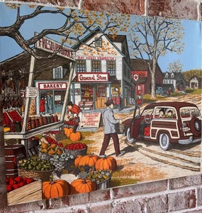 Hargrove Limited Edition Serigraph Going To Grandma's House For Thanksgiving - Picture 1 of 14