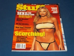 #5 STUFF MAGAZINE - JAIME PRESSLY FRONT COVER - H 9600 - Picture 1 of 2