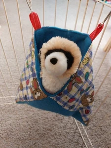 Ferret Corner Sack - Easter Bunnies & Eggs Pattern - Picture 1 of 5