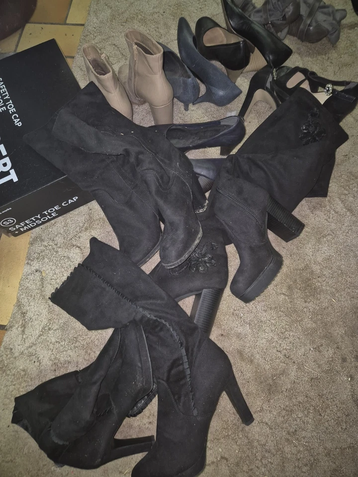 Schuh Stiefel PAKET Gr 38, - Bild 1 von 3