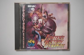 SNK NEO GEO CD Fighter History Dynamite Japan NEOGEO Game US Seller