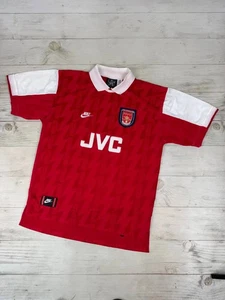 Camiseta de fútbol vintage Nike Arsenal 1994 1996 local para hombre talla XL roja - Imagen 1 de 17