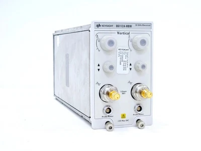 Keysight Agilent 86112A Dual Channel 30 GHz Electrical Module HBW 3.5 mm 50 Ohm - Image 1 of 4