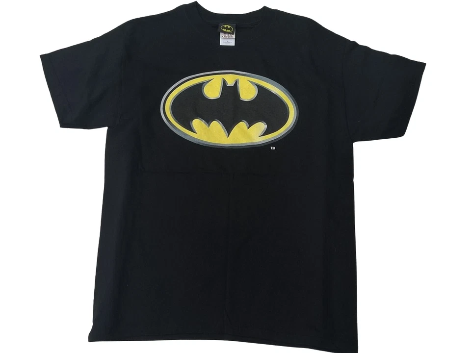 T-Shirt Batman manche courtes 100% coton fin de stock taille L uniquement📌5a. - Photo 1/1