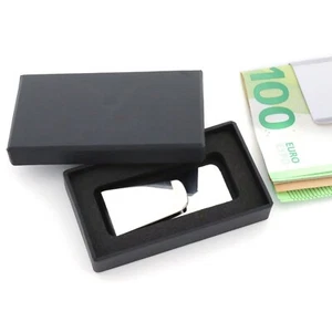 Soporte para clip para dinero, clip para efectivo, billetera con clip para efectivo, soporte para dinero, abrazadera con clip para billetes - Imagen 1 de 5