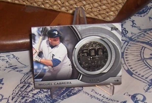 2016 Topps Update Platinum /10 Miguel Cabrera 500 HR FuturesClub Medallion#500-1 - Picture 1 of 4