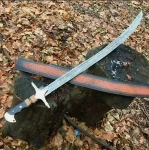 36 Zoll echtes handgefertigtes islamisches Schwert, langes Schwert, Scimitarschwert, osmanisches Schwert - Bild 1 von 5