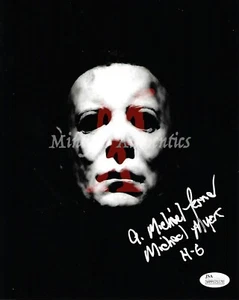 MICHAEL LERNER HALLOWEEN AUTO SIGNED 8x10 PHOTO! JSA COA MICHAEL MYERS H6 HORROR - Picture 1 of 1
